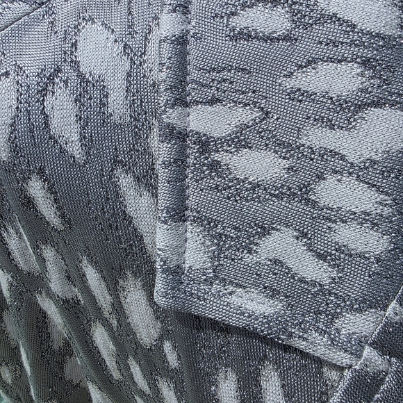 St John Couture For St John Boutiques Metallic Animal Print Blazer SZ 6 - Picture 8 of 16